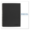 Wirebound Guided Business Notebook, Action Planner Project-Management Format, Dark Gray Cover, (80) 9.5 x 7.5 Sheets