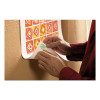Permanent High-Density Foam Mounting Tape, Holds Up To 5 Lb, 1" Pre-Cut Squares, White, 16/Pack