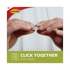 Damage-Free Hanging Picture Hanging Strip Pairs, Holds Up To 2.5 Lb, Medium: 0.75" x 2.75", White, 12/Pack