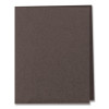 Tri-Fold Pocket Folder, Accommodates (150) 11 x 8.5 Sheets, Black, 20/Box