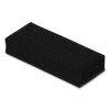 Chalkboard Eraser, 5" x 2" x 1", Black/Red