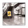 Improv Lobby Clip-Frame Pedestal Sign, 18 X 24 Frame, 54" High, Aluminum