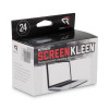 Notebook Screenkleen Pads, Cloth, 7 X 5, White, 24/Box