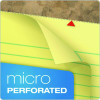 Second Nature Recycled Ruled Pads, Wide/Legal Rule, (50) Canary Yellow 8.5 x 11 Sheets, Dozen