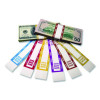 Currency Straps, Self-Adhesive, Fifties, $5,000 Strap, Brown/White, 1,000/Pack