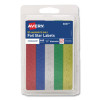 Foil Star Labels, 0.5", Assorted Colors, 440/Pack