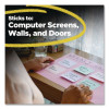 Recycled Notes In Wanderlust Pastels Collection Colors, 1.88" x 1.88", Assorted Colors, 70 Sheets/Pad, 18 Pads/Pack