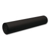 Decorol Flame Retardant Art Rolls, 40 Lb Cover Weight, 36" x 1000 Ft, Black
