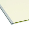 Recycled Pressboard Fastener Folders, 1/3-Cut Tab: Assorted, Expands 1", 2 Fasteners, Letter Size, Gray-Green, 25/Box