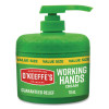Working Hands Hand Cream, 10 Oz Pump Bottle, Unscented, 2/Carton