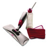 Reveal Microfiber Spray Mop Kit, Microfiber Head, 54.5" Silver/Black Handle