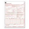 Cms Health Insurance Claim Form, One-Part (No Copies), 8.5 x 11, 100 Forms Total