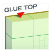 Evidence Engineer's Computation Pad, Quadrille Rule (5 Sq/In, 1 Sq/In), (200) Green-Tint 8.5 x 11 Sheets