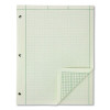 Evidence Engineer's Computation Pad, Quadrille Rule (5 Sq/In, 1 Sq/In), (200) Green-Tint 8.5 x 11 Sheets