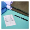 No-Iron Fabric Labels, 0.5 x 1.75, White, 18/Sheet, 3 Sheets/Pack