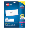Easy Peel White Address Labels W/ Sure Feed Technology, Laser Printers, 1.33 X 4, White, 14/Sheet, 25 Sheets/Pack
