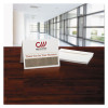 Note Cards With Matching Envelopes, Laser, 80 Lb, 4.25 x 5.5, Uncoated White, 60 Cards, 2 Cards/Sheet, 30 Sheets/Pack
