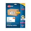 Shipping Labels With Trueblock Technology, Laser Printers, 2.5 x 4, White, 8/Sheet, 25 Sheets/Pack