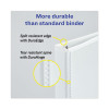 Heavy-Duty View Binders, 3 Rings, 2" Capacity, 11 X 17, White