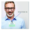 Clip-Style Badge Holder With Laser/Inkjet Insert, Top Load, 3.5 X 2.25, White, 100/Box