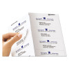 Matte Clear Easy Peel Mailing Labels W/ Sure Feed Technology, Inkjet Printers, 2 X 4, Clear, 10/Sheet, 25 Sheets/Pack