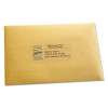 Matte Clear Easy Peel Mailing Labels W/ Sure Feed Technology, Inkjet Printers, 2 X 4, Clear, 10/Sheet, 25 Sheets/Pack