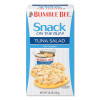 Snack On The Run Tuna Salad With Crackers, 3.5 Oz Pack, 12/Carton