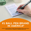 Glide Bold Ballpoint Pen, Retractable, Bold 1.6 Mm, Black Ink, Translucent Black Barrel, 4/Pack