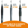 Glide Bold Ballpoint Pen, Retractable, Bold 1.6 Mm, Black Ink, Translucent Black Barrel, 4/Pack