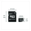 Microsdhc Memory Card With Sd Adapter, Uhs-I U1 Class 10, 16 Gb