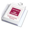 Polypropylene Sheet Protectors, Heavy-Duty, Side: 3-Hole Punched, Top Load 8.5 x 11 Insert, Nonglare Clear Front, 50/Box