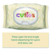 Premium Wipes, Unscented, White, 72 Wipes/Pack, 12 Packs/Carton
