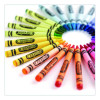 Classic Color Cello Pack Party Favor Crayons, Regular Size, 0.31" x 3.63", 4 Assorted Colors, 4/Pack, 360 Packs/Carton