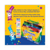 Pip-Squeaks Skinnies Washable Markers, Medium Bullet Tip, Assorted Colors, 64/Pack