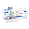 Ansi 2021 First Aid Kit For 25 People, 94 Pieces, Plastic Case