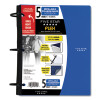 Flex Notebook, 5-Subject, Medium/College Rule, Randomly Assorted Cover Color, (150) 11 x 8.5 Sheets