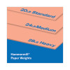Colors Print Paper, 20 Lb Bond Weight, 8.5 x 11, Salmon, 500 Sheets/Ream, 10 Reams/Carton