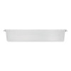 50 Qt. Latch Lid Underbed Storage Box, 17.75" x 32.5" x 6.5", Clear