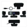 Jvcu100 Usb Hd Webcam, 1920 Pixels x 1080 Pixels, 2 Mpixels, Black