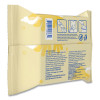 Hand And Body Wipes, Travel Pack, 1-Ply, Nonwoven Fiber, 7.3 x 7.5, Unscented, White, 25 Wipes/Pack