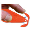 Kurve Blade Plus Safety Cutter, 5.75" Plastic Handle, Orange, 10/Box