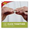 Damage-Free Hanging Picture Hanging Strip Pairs, Holds Up To 2.5 Lb, Medium: 0.63" x 2.75", White, 22/Pack