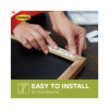 Damage-Free Hanging Picture Hanging Strip Pairs, (8) Large (0.63" x 3.63"), (4) Medium (0.5" x 2.75"), White, 12/Pack