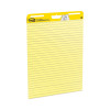 Vertical-Orientation Self-Stick Easel Pads, Presentation Format (1.5" Rule), (30) Yellow 25 x 30 Sheets, 2/Carton