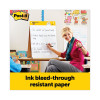 Self-Stick Tabletop Easel Pad With Command Strips, Presentation Format (1.5" Rule), (20) White 20 x 23 Sheets