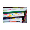 Page Flags In Portable Dispenser, Assorted Primary, 20 Flags/Color, 100 Flags/Pack