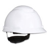 H-700 Series Securefit Hard Hat With Uvicator, Front Brim, 4-Point Pressure Diffusion Ratchet, One Size Fits Most, White