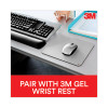 Precise Battery-Saving Mouse Pad With Nonskid Back, 9 x 8, Bitmap Design
