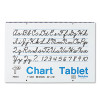 Chart Tablets, Presentation Format (1" Rule), (30) White 24 x 16 Sheets