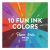 Inkjoy 100 Rt Ballpoint Pen, Retractable, Medium 1 Mm, Assorted Ink And Barrel Colors, 20/Pack